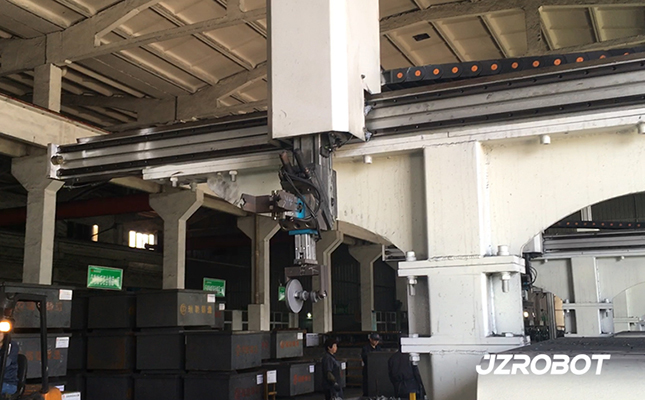 大桁架式機械手,數(shù)控車床車凸輪軸(圖2) 大桁架式機械手